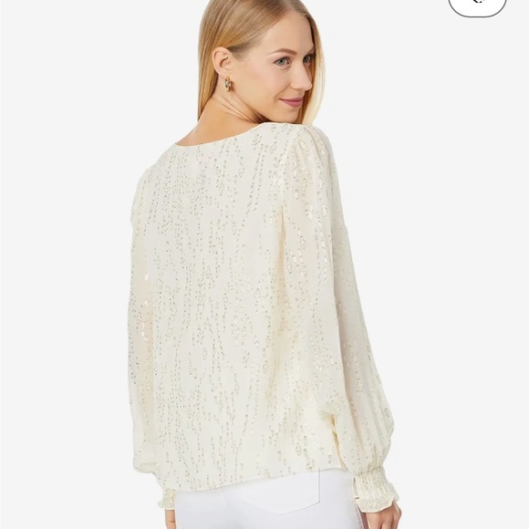 Lilly Pulitzer Idina Top/Blouse - Picture 5 of 10